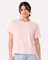BELLA CANVAS Women’s 6 oz Heavyweight Tee 100% Cotton Crewneck T-Shirt for Everyday Wear